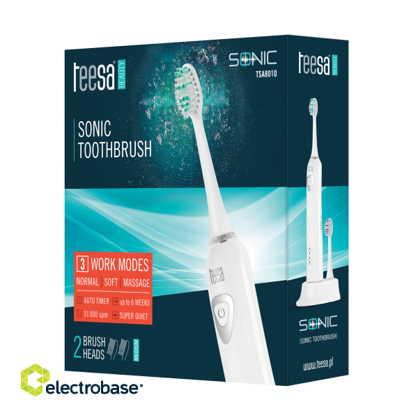 Tooth care // Brushes // Soniczna szczoteczka do zębów TEESA SONIC image 4