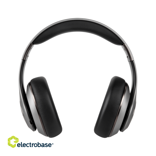 Headphones and Headsets // Headsets // Bezprzewodowe słuchawki nauszne Kruger&amp;Matz model Street 3 Wireless, kolor grafitowy image 3
