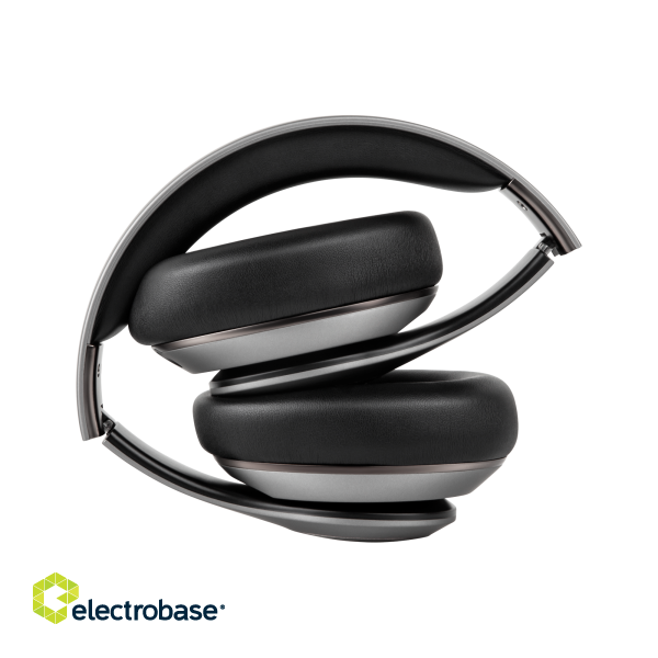 Headphones and Headsets // Headsets // Bezprzewodowe słuchawki nauszne Kruger&amp;Matz model Street 3 Wireless, kolor grafitowy image 4