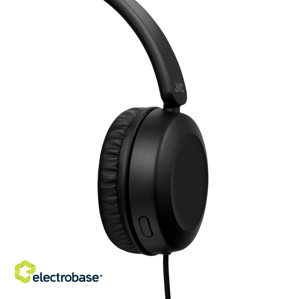 Headphones and Headsets // Headsets // JVC HAS-31 BE Przewodowe słuchawki nauszne z pilotem i mikrofonem czarne image 5