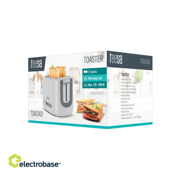 Kitchen electrical appliances and equipment // Toasters // Toster 850W image 6