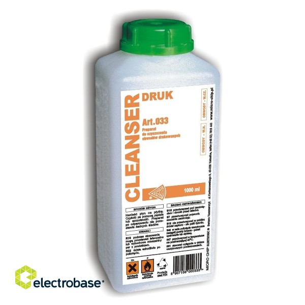 Electric Materials // Chemical products for cleaning and installation // Cleanser Druk 1l. MICROCHIP ART.033