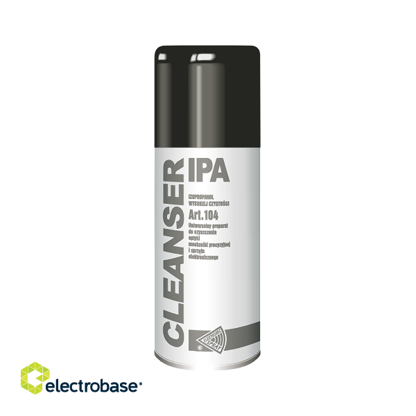 Sähköiset materiaalit // Kemialliset aineet elektroniikkaan ja korjaukseen // Cleanser IPA 400ml.MICROCHIP ART.100