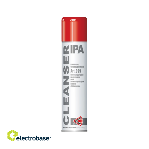 LAN Data Network // Chemical products for cleaning and installation // Cleanser IPA 600ml  MICROCHIP ART.099