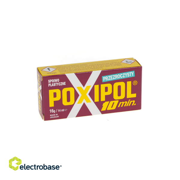 LAN Data Network // Chemical products for cleaning and installation // Klej POXIPOL przezroczysty 16g/14ml
