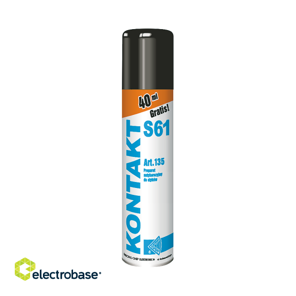 Electric Materials // Chemical products for cleaning and installation // Kontakt S61 100ml. MICROCHIP ART.135