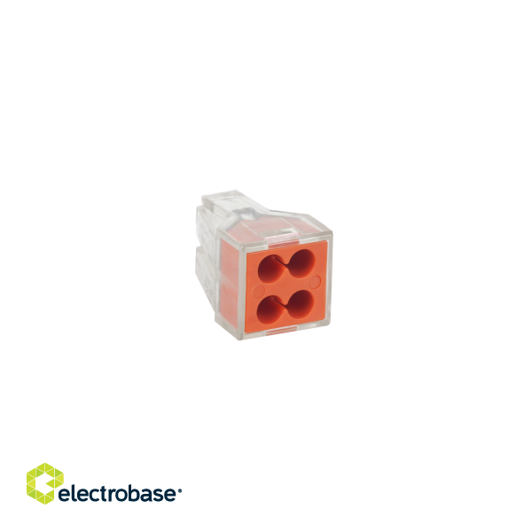 Sockets  blocks and plugs // Plugs and sockets // Złączka uniwersalna 4 x (0.75-2.5mm) PCT18104