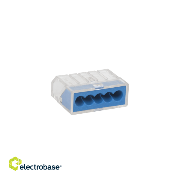 Sockets  blocks and plugs // Plugs and sockets // Złączka uniwersalna 5 x (0.75-2.5mm) PCT28105