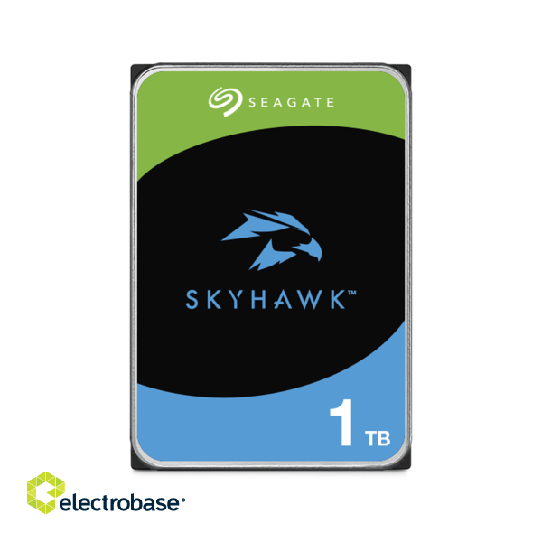 Datoru komponentes // HDD/SSD Ietvari // Dysk do monitoringu Seagate Skyhawk 1TB 3.5&quot; 64MB image 2