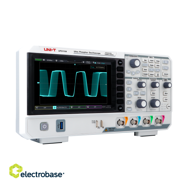 LAN Data Network // Testers and measuring equipment // Oscyloskop Uni-T UPO1104 image 2