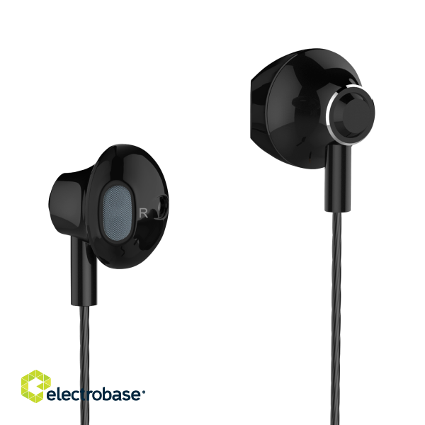Headphones and Headsets // Headsets // Słuchawki douszne z mikrofonem Kruger&amp;Matz B2 czarne image 2