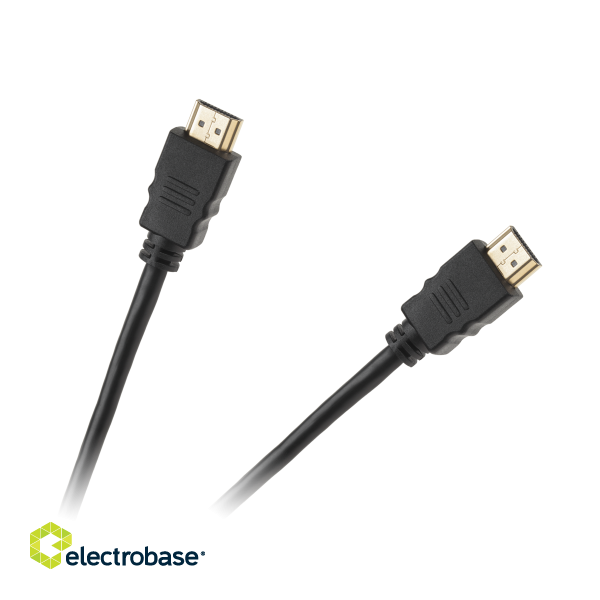 Koaksiālo kabeļi 75 Ohm, 50 Ohm un Televīzijas aksesuāri // HDMI, DVI, Audio savienotājkabeļi un aksesuāri // Kabel  HDMI - HDMI 2.0 4K 20m Cabletech Eco Line image 1