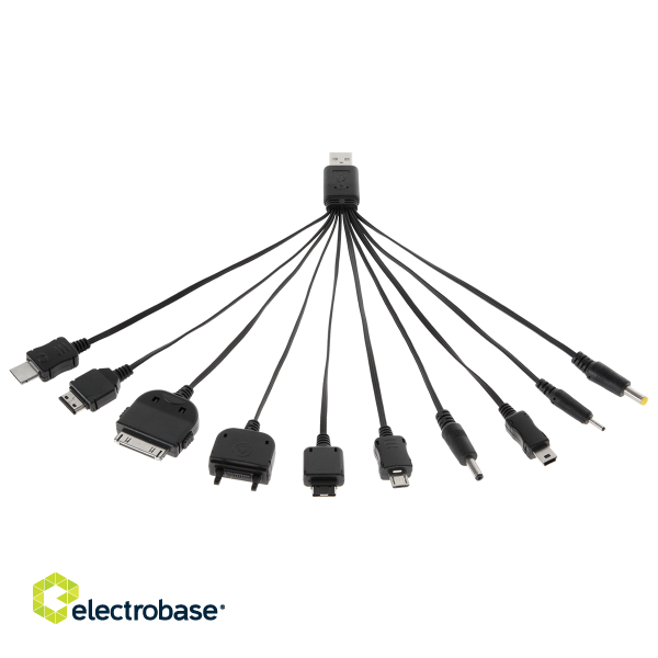Planšetdatori un aksesuāri // USB Kabeļi // Kabel uniwersalny USB do ładowania GSM(10 typów)