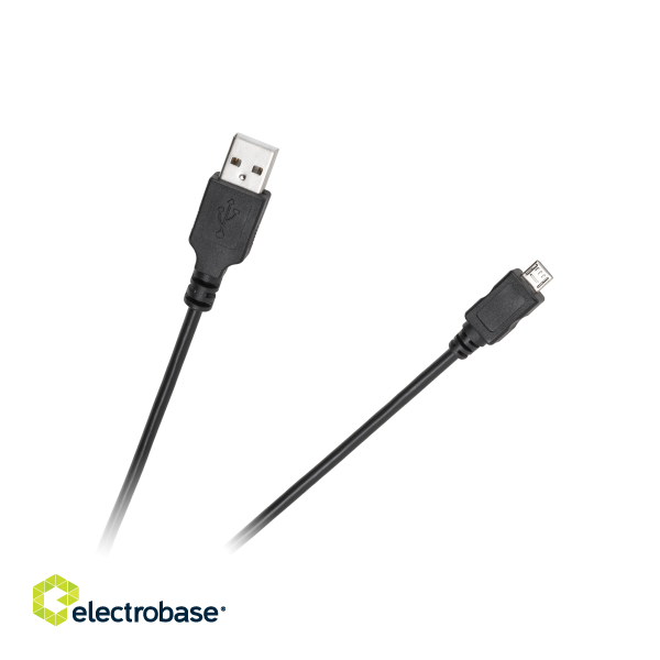 Planšetdatori un aksesuāri // USB Kabeļi // Kabel USB - USB micro Cabletech standard 1m image 1