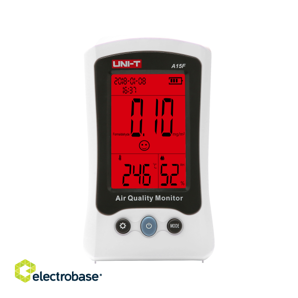 LAN datortīkli // Testeri un mēriekārtas // Miernik jakości powietrza Uni-T A15F image 2