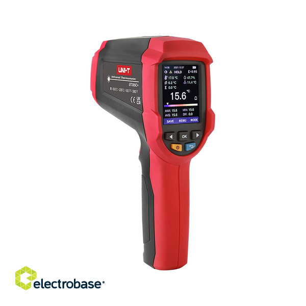 LAN datortīkli // Testeri un mēriekārtas // Miernik temperatury Uni-T UT305C+ image 1