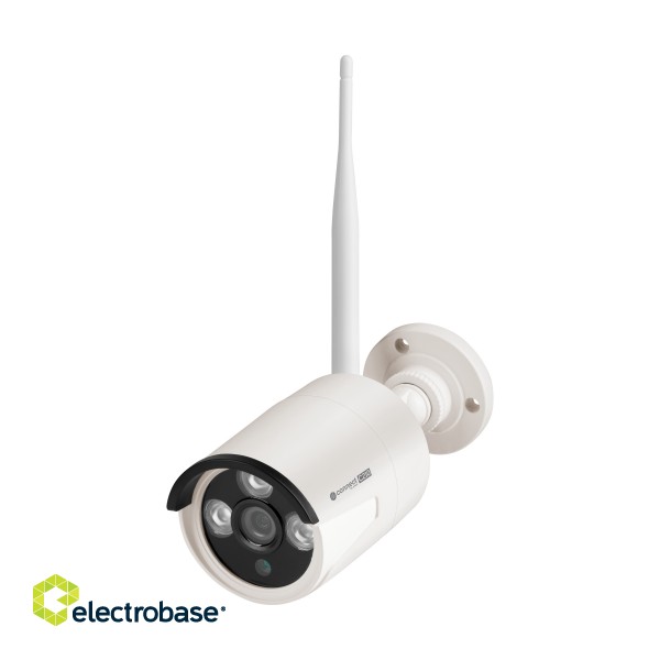 Video surveillance // Wi-Fi | 4G and Battery IP cameras // Kamera Wifi do zestawu monitoringu Kruger&amp;Matz Connect C210 image 1