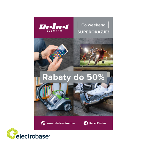 SALE // Plakat Rebel Electro - Rabaty do 50%