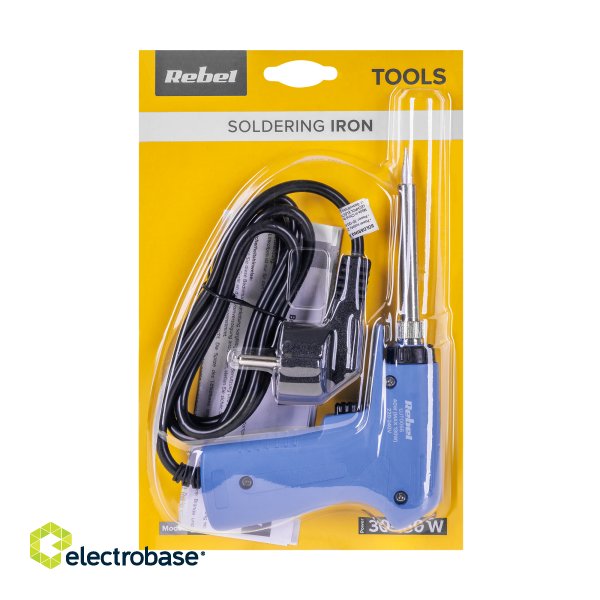 Electric Materials // Soldering Irons | Soldering stations | Soldering tin // Lutownica 40/130W pistolet - ceramiczna grzałka paveikslėlis 3