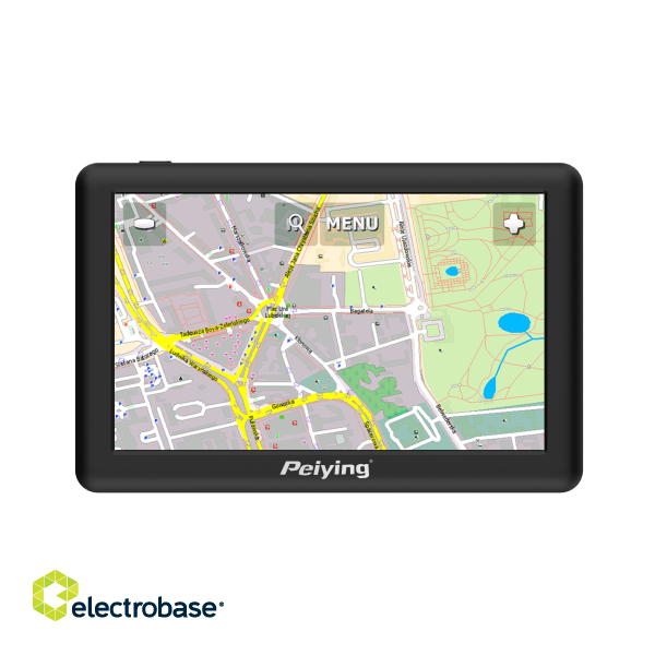 Auto un Moto preces, Auto Audio, Navigācija, CB Radio // Navigācijas sistēmas // Nawigacja GPS Peiying Basic PY-GPS5015 + Mapa image 1