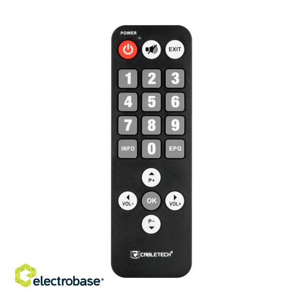 TV and Home Cinema // Remote Controls // Pilot DVB-T dla seniora uniwersalny