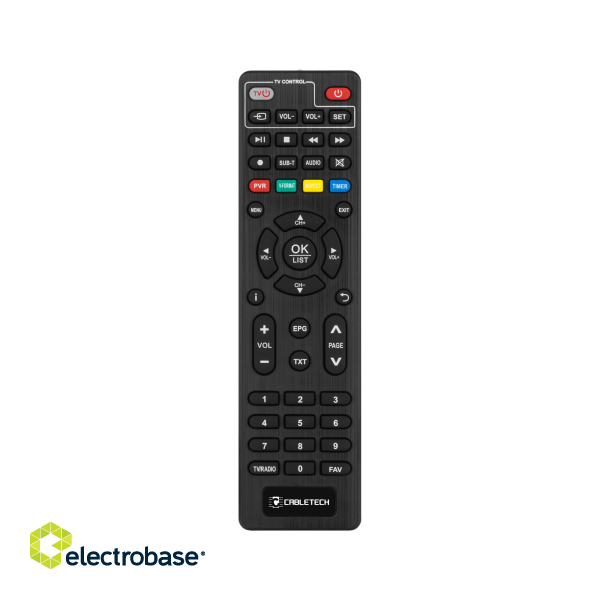 TV and Home Cinema // Media, DVD Players, Receivers // Tuner DVB-T2  H.265 HEVC Cabletech paveikslėlis 4