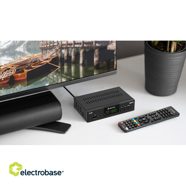TV and Home Cinema // Media, DVD Players, Receivers // Tuner DVB-T2  H.265 HEVC Cabletech paveikslėlis 6