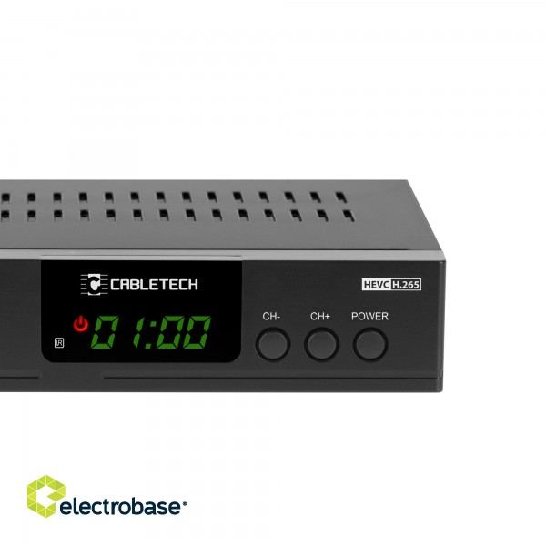 TV and Home Cinema // Media, DVD Players, Receivers // Tuner DVB-T2  H.265 HEVC Cabletech image 10