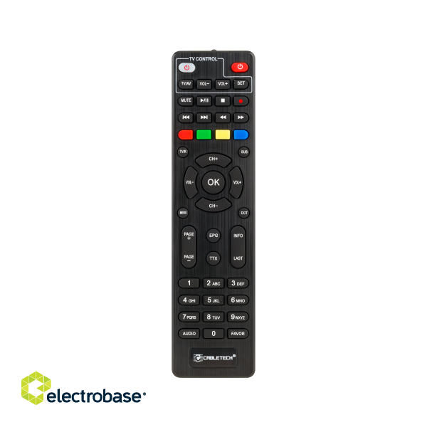 TV and Home Cinema // Media, DVD Players, Receivers // Tuner DVB-T2/C  HEVC H.265 Cabletech paveikslėlis 4