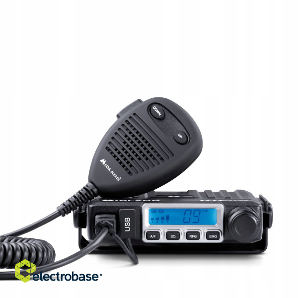 Car and Motorcycle Products, Audio, Navigation, CB Radio // CB radio and accessories // Zestaw CB Midland, radio M-Mini+antena LC29 image 1