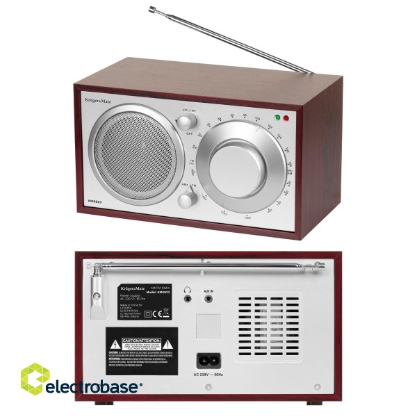 Audio and HiFi systems // Radio Clock // Radio domowe Kruger&amp;Matz model KM0823 image 7