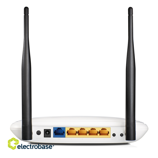 Tīkla iekārtas // Bezvadu Rūteri // TP-LINK TL-WR841N Bezprzewodowy router, standard N, 300Mb/s image 2