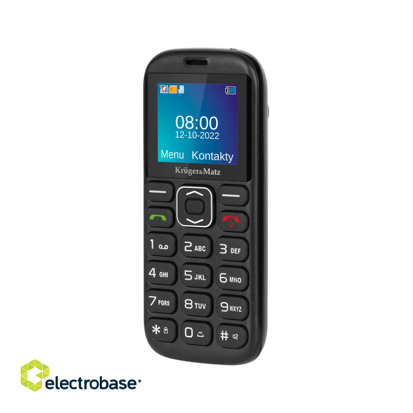 Telefoni un aksesuāri // Viedtālruņi // Telefon GSM dla seniora Kruger&amp;Matz Simple 921 image 2
