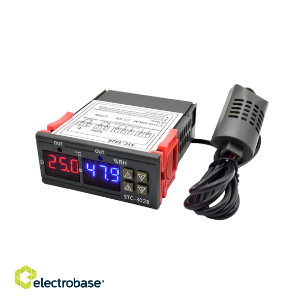 LED Lighting // Light, Dusk, Motion and Presence sensor for Lighting, Time relays // Termostat 230V STC-3028 paveikslėlis 1