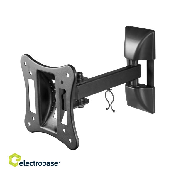 Televīzijas tehnika // Displeja Stiprinājums, Statīvs , Aksesuārs // Uchwyt do ściany 13-27 cali  czarny LPA51-111 (regulacja w pionie i w poziomie) image 4