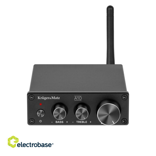TV, Audio un Video tehnika // Mājās kinozāles un akustiskās sistēmas // Wzmacniacz stereo Kruger&amp;Matz model A10 image 3