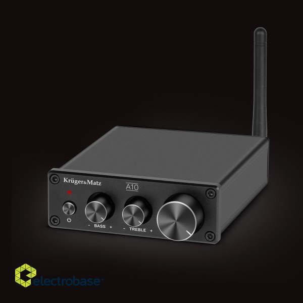 TV , garso ir vaizdo įranga // Namų kino sistemos ir soundbarai. // Wzmacniacz stereo Kruger&amp;Matz model A10 paveikslėlis 8