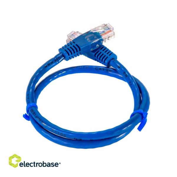EFB-ELEKTRONIK Patch Cable Cat5e 0.5m blue K8094.0 5