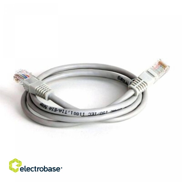 EFB-ELEKTRONIK Patch kabelis Cat6 0.5 m pelēks K8100GR.0 5