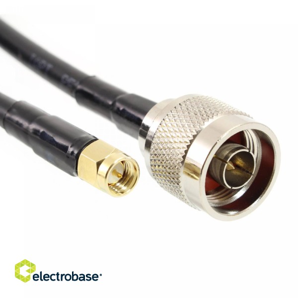 OEM Coaxial Cable N Male / SMA Male 15m CC-NM-SM-15