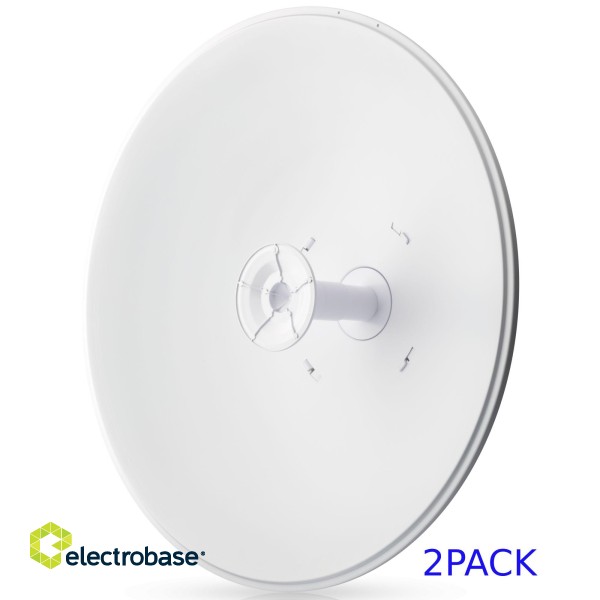 Ubiquiti airMAX 5 GHz  30 dBi RocketDish LW 2-pack RD-5G30-LW