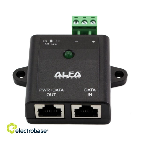 Alfa Network Tööstuslik Gigabit PoE konverter  APOE03G