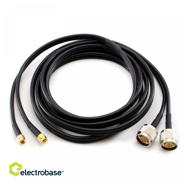 OEM Koaksiālais kabelis  N Male /SMA Male  7.5 m Duplex CC-NM-SM-7.5-D