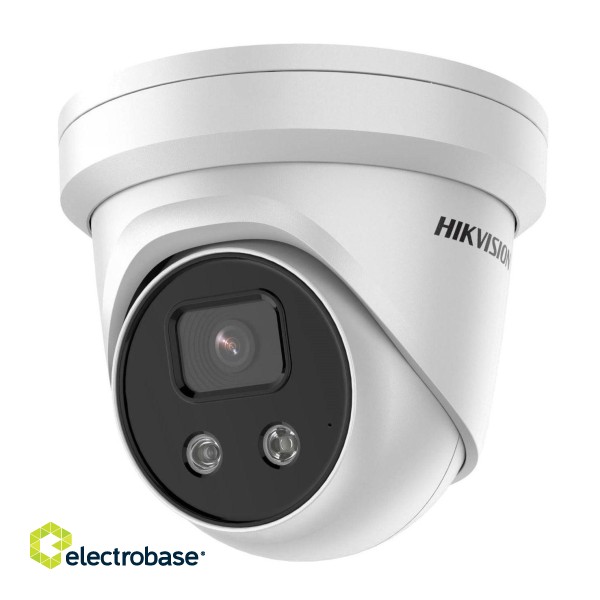 HikVision 4 MP fiksēta Turret IP-kamera DS-2CD2346G2-IU F2.8 DS-2CD2346G2-IU-F2.8