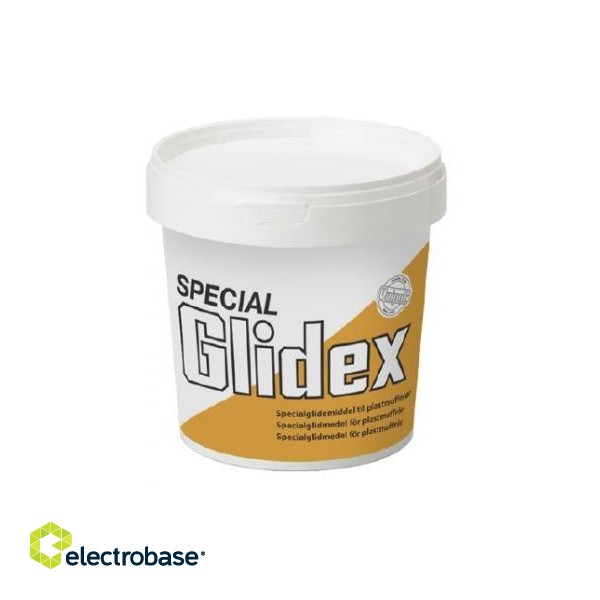 SPECIAL GLIDEX plastmasas/metāla caurulēm,1kg Smērviela SPECIAL GLIDEX, metāla un plastmasas cauruļu blīvēm