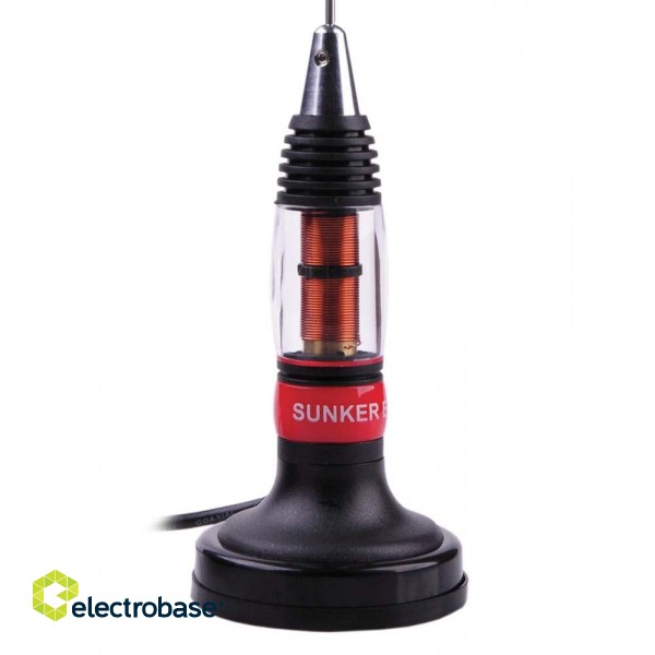 Car and Motorcycle Products, Audio, Navigation, CB Radio // CB radio and accessories // ANT0439 Antena CB Sunker Elite CB 119 z magnesem image 1