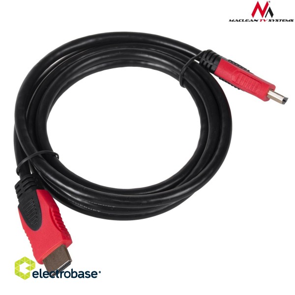 Koaksialinių kabelių sistemos // HDMI, DVI, AUDIO jungiamieji laidai ir priedai // MCTV-708 56663 Przewód kabel HDMI-HDMI 5m v2.0 30AWG 4K 60Hz paveikslėlis 2