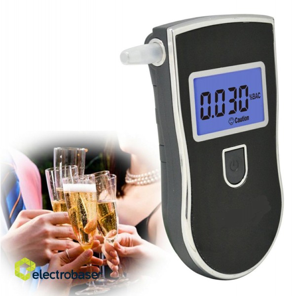Car and Motorcycle Products, Audio, Navigation, CB Radio // Alcohol Tester // AL6 Alkomat lcd z ustnikami image 1