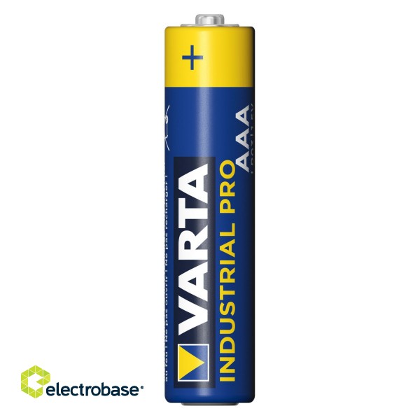 Батарейки и аккумуляторы // AA, AAA и другие размеры // 1x Bateria R-03 LR03 AAA alkaliczna Varta Industrial 4003 фото 1