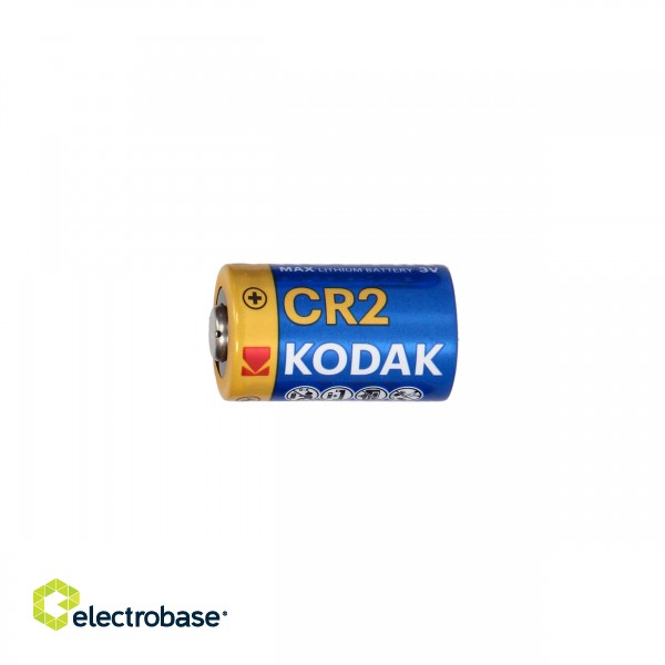 Baterijas, akumulatori, barošanas bloki un adapteri // Baterijas un lādētāji uz pasūtījumu // Bateria Kodak Max lithium CR2, 1 szt.
